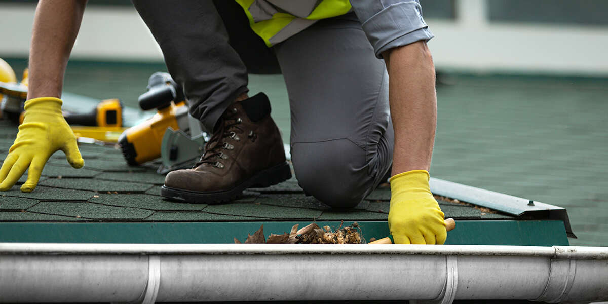 regular gutter cleaning